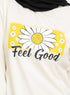 Creamy Printed Long - Sleeve Design 13 - Khotwh